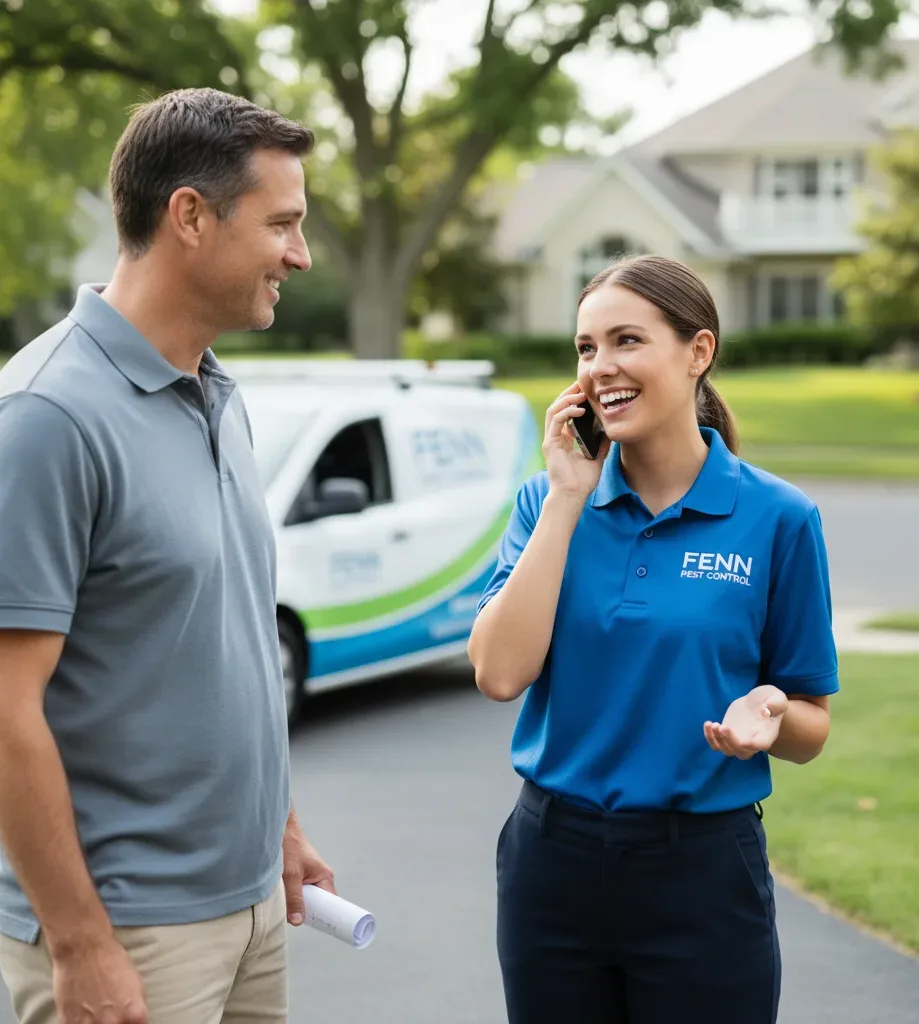 Fenn Pest Control customer support in Menomonee Falls